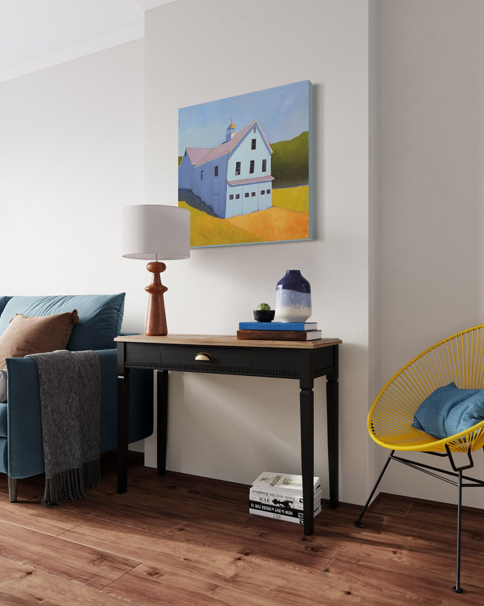 Cornflower Barn - Original Painting *