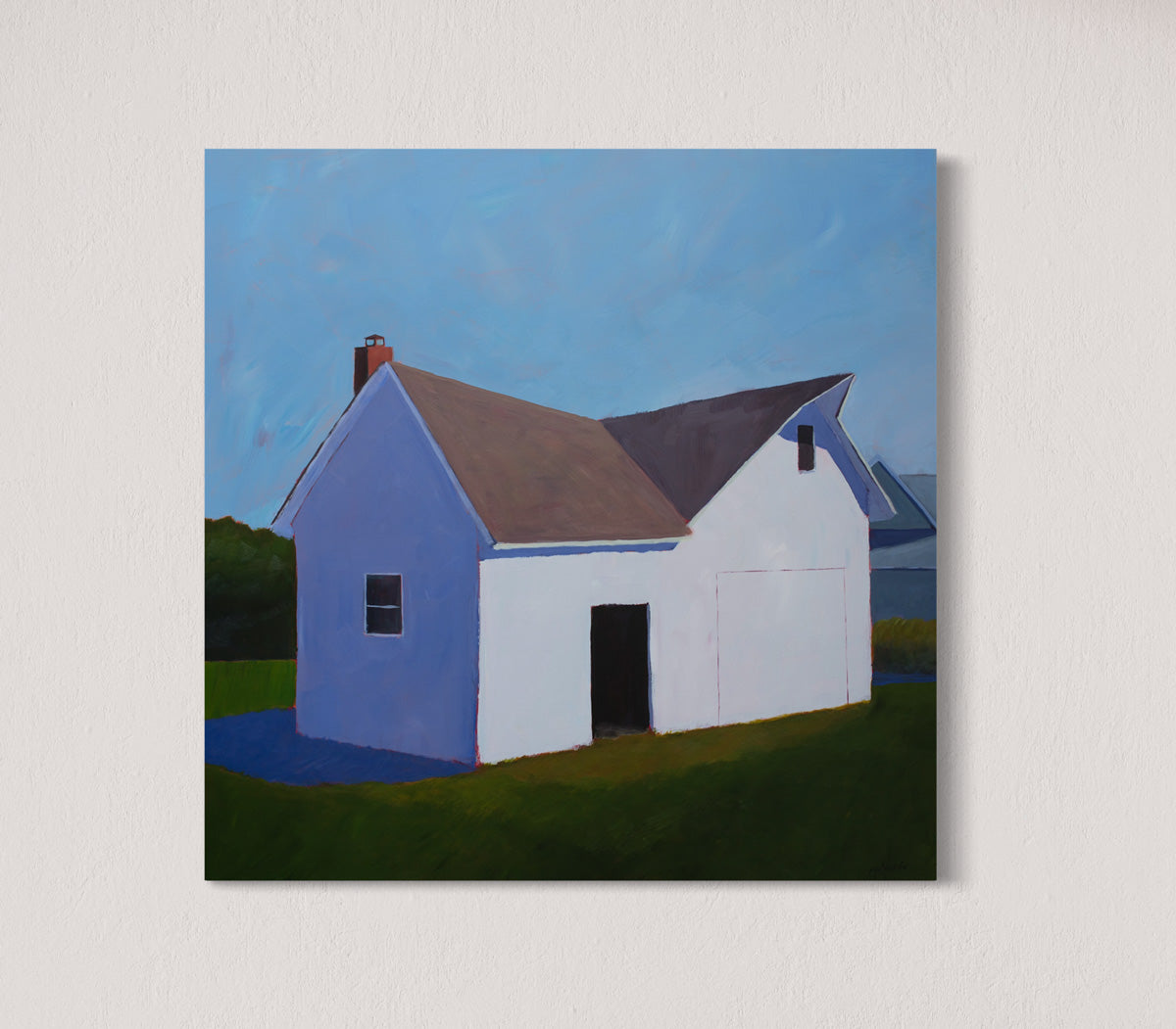 Bayside Barn - Original Painting *