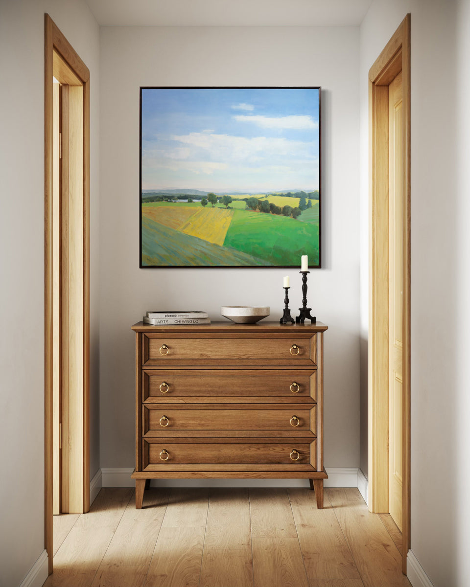 Crosscut Fields - Original Painting