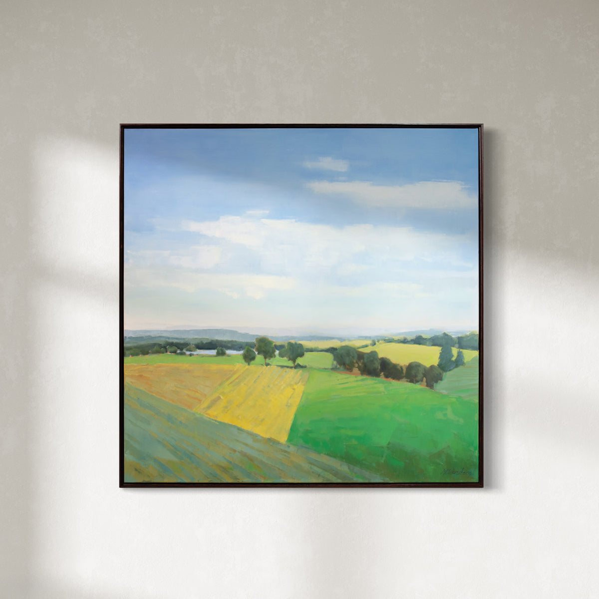 Crosscut Fields - Original Painting