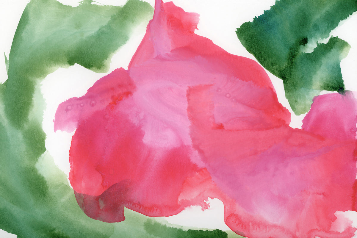 Dancing Roses - Open Edition Canvas Print