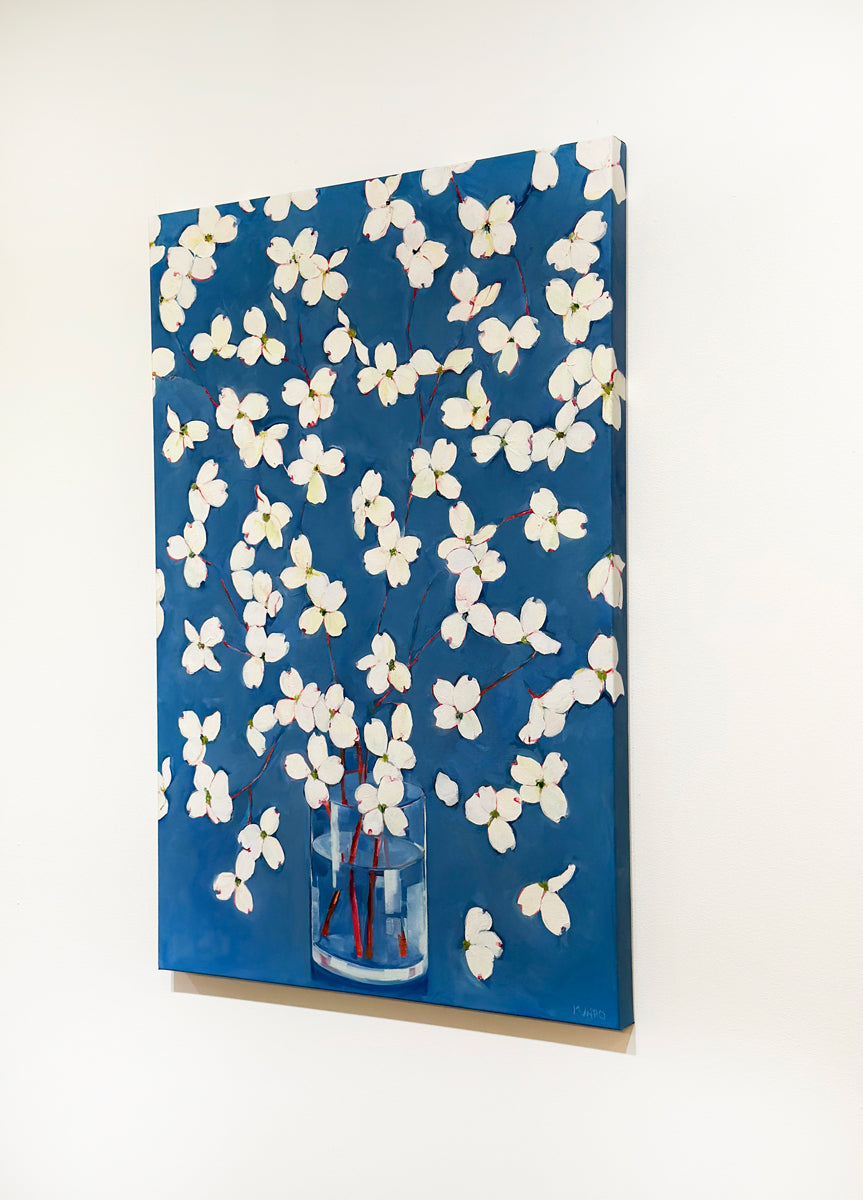 Dogwoods in Blue - Original Painting