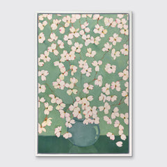 Dogwoods in Green - Open Edition Canvas Print