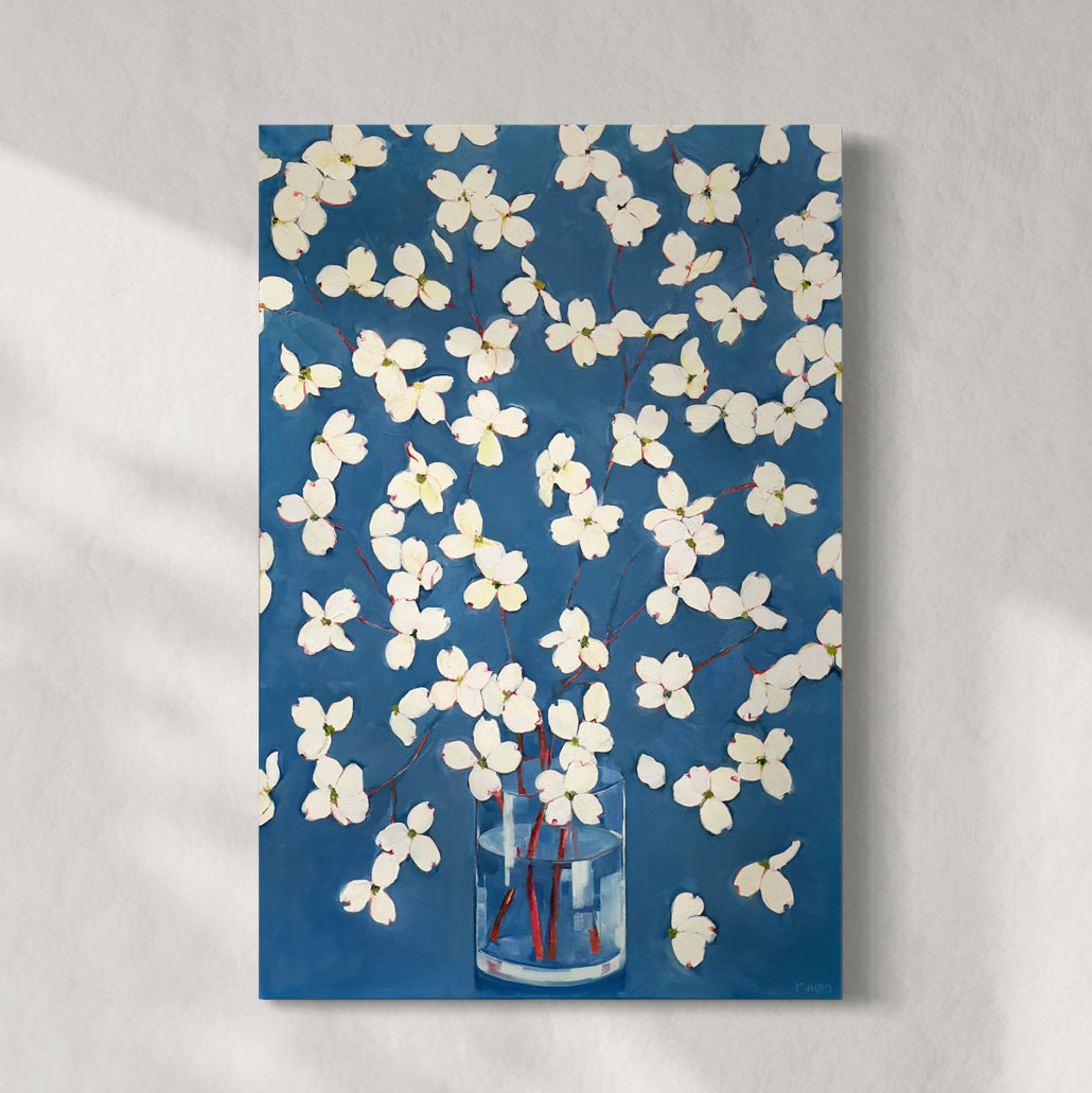 Dogwoods in Blue - Original Painting
