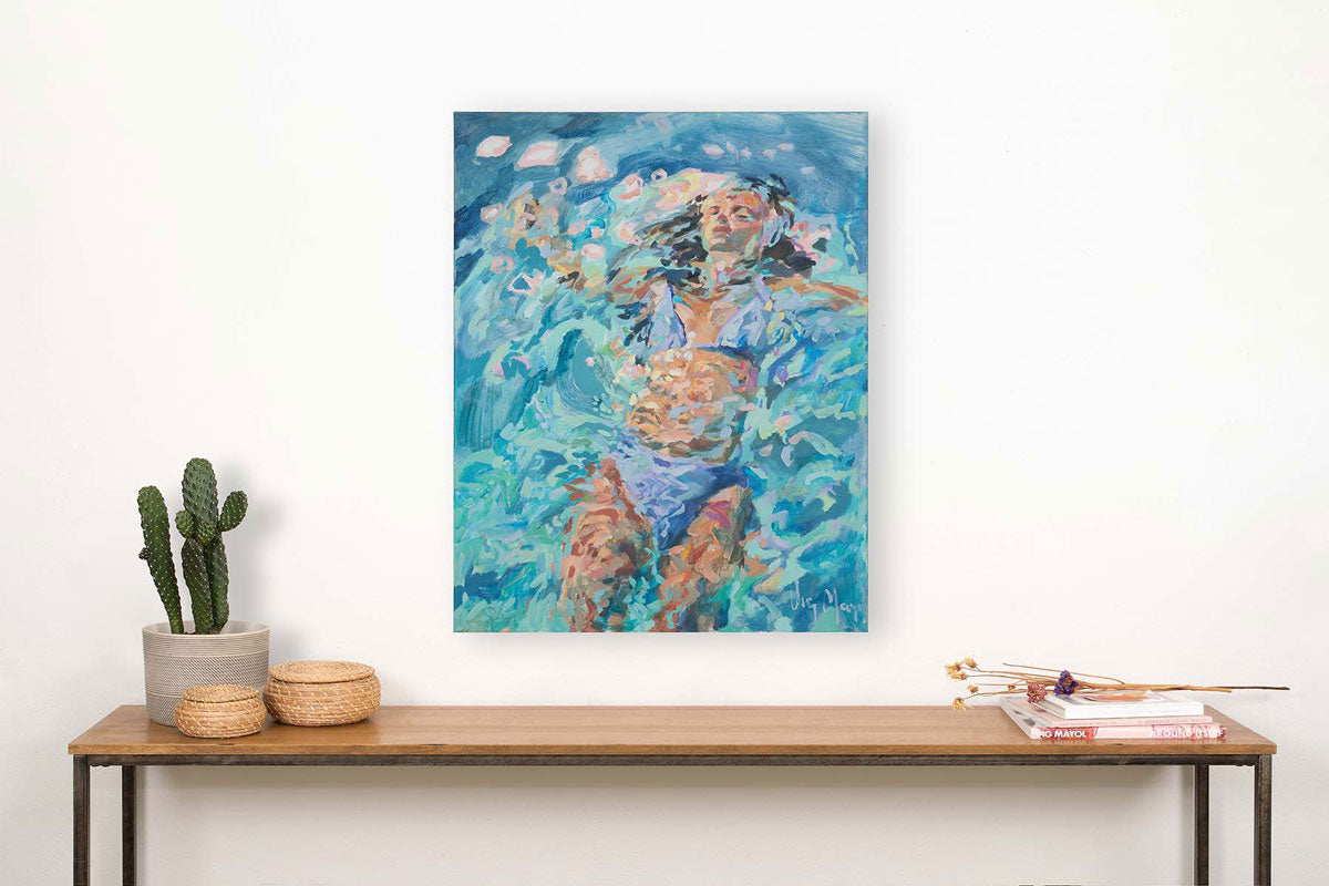 Embracing the Deep - Original Painting *