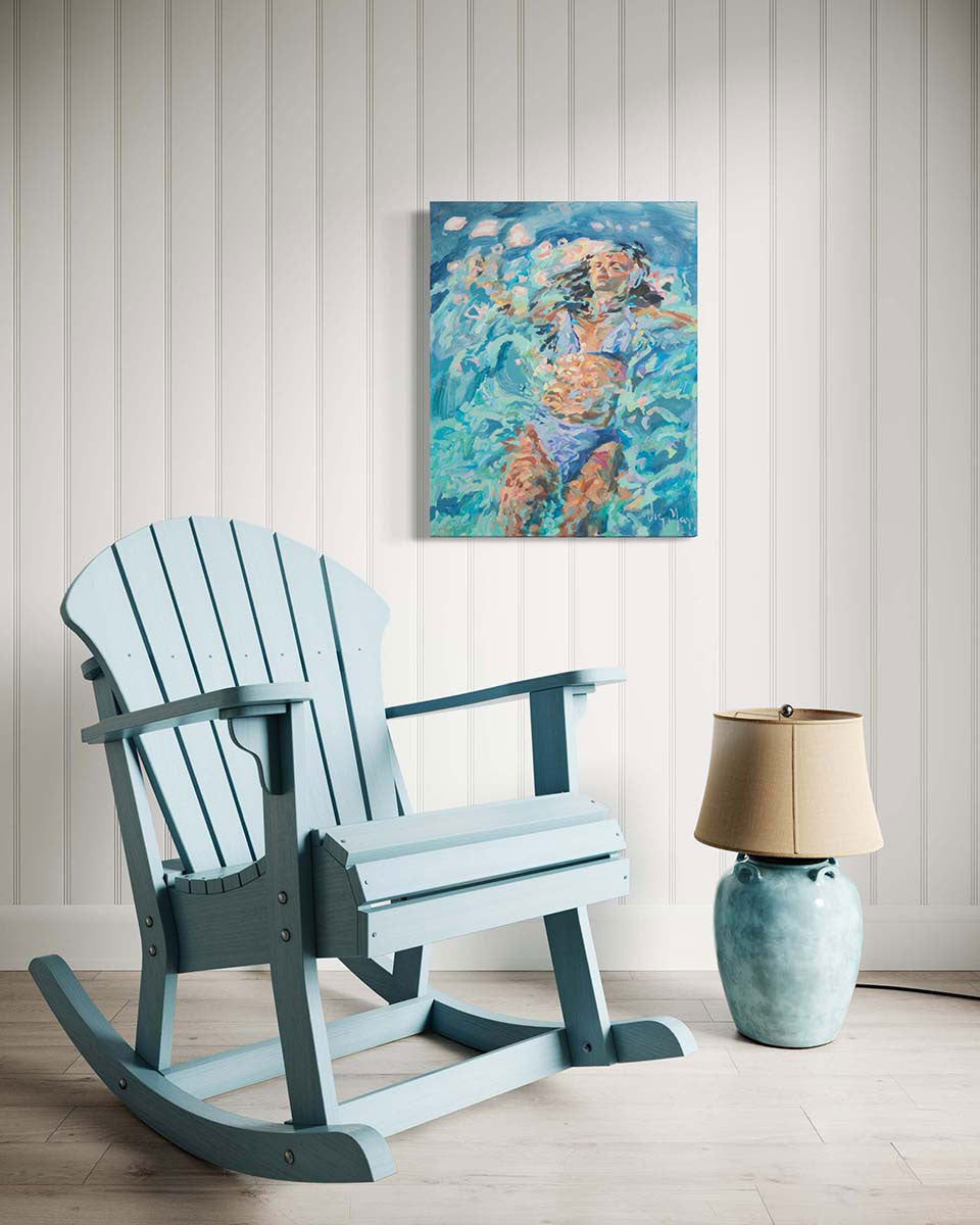 Embracing the Deep - Original Painting *