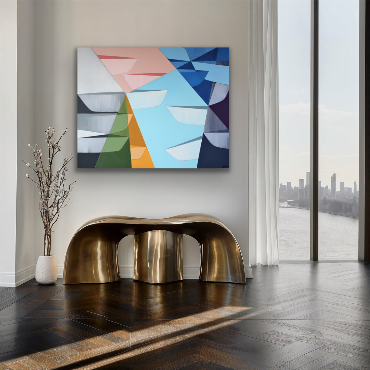 Faceted - Original Painting *