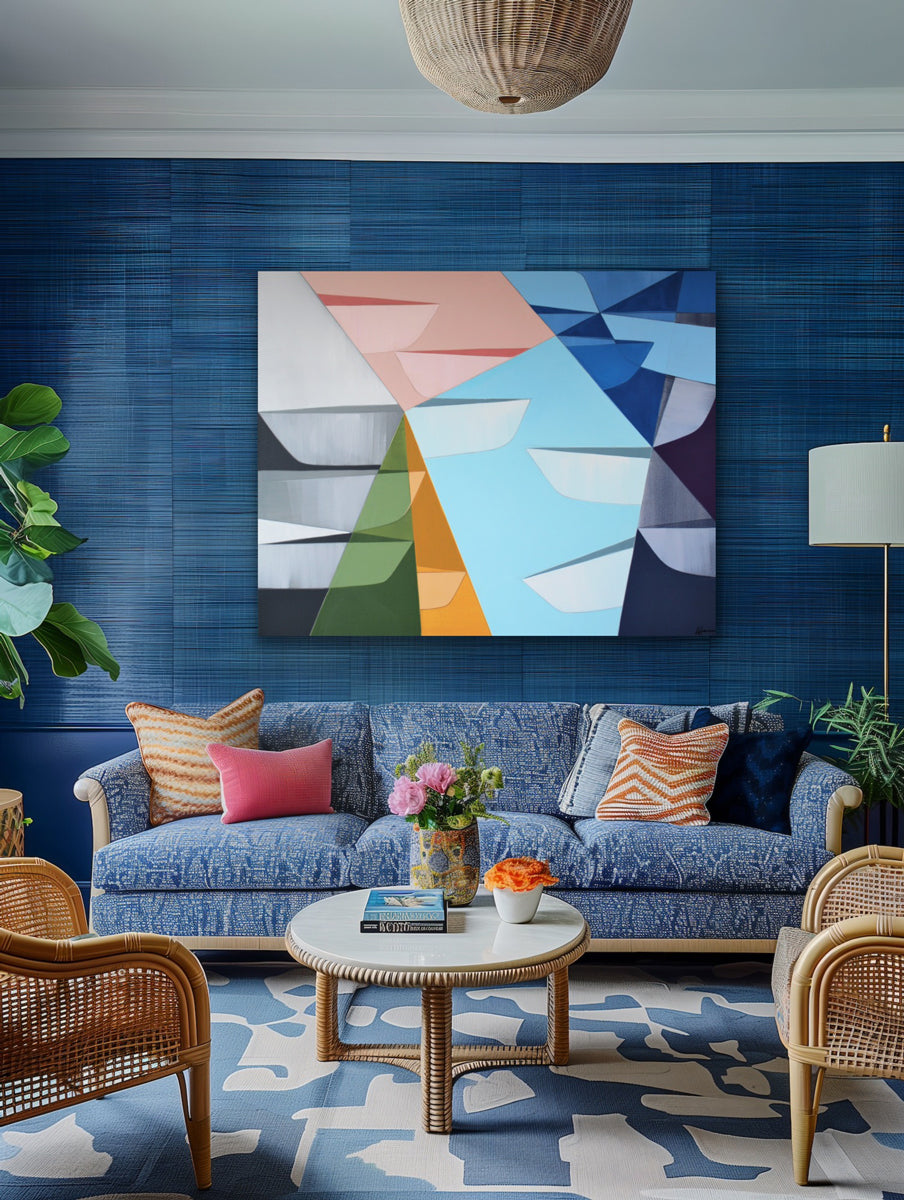Faceted - Original Painting *