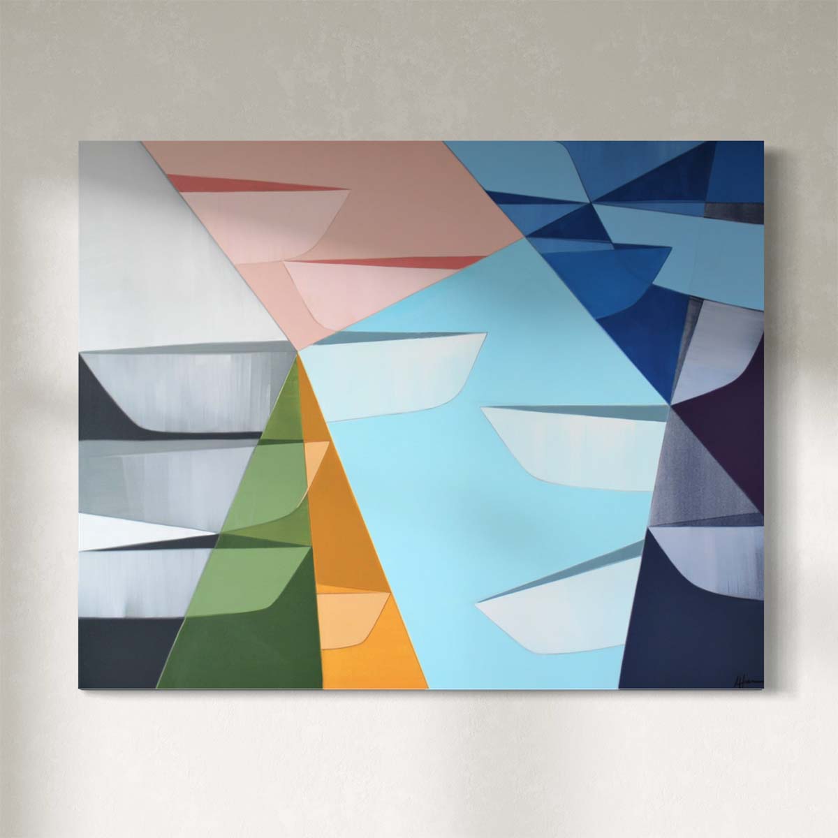 Faceted - Original Painting *