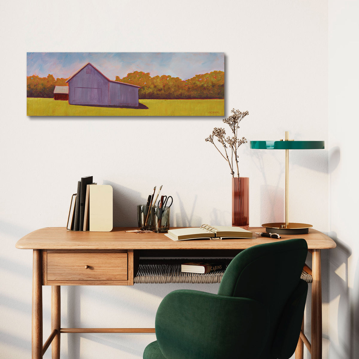 Fields of Gold and Light - Original Painting *