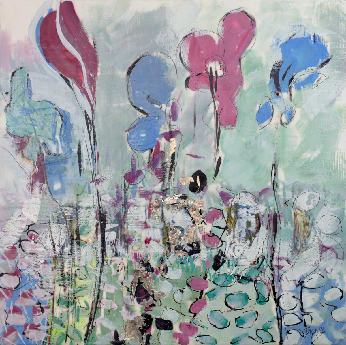 Fleur Amore - Original Painting