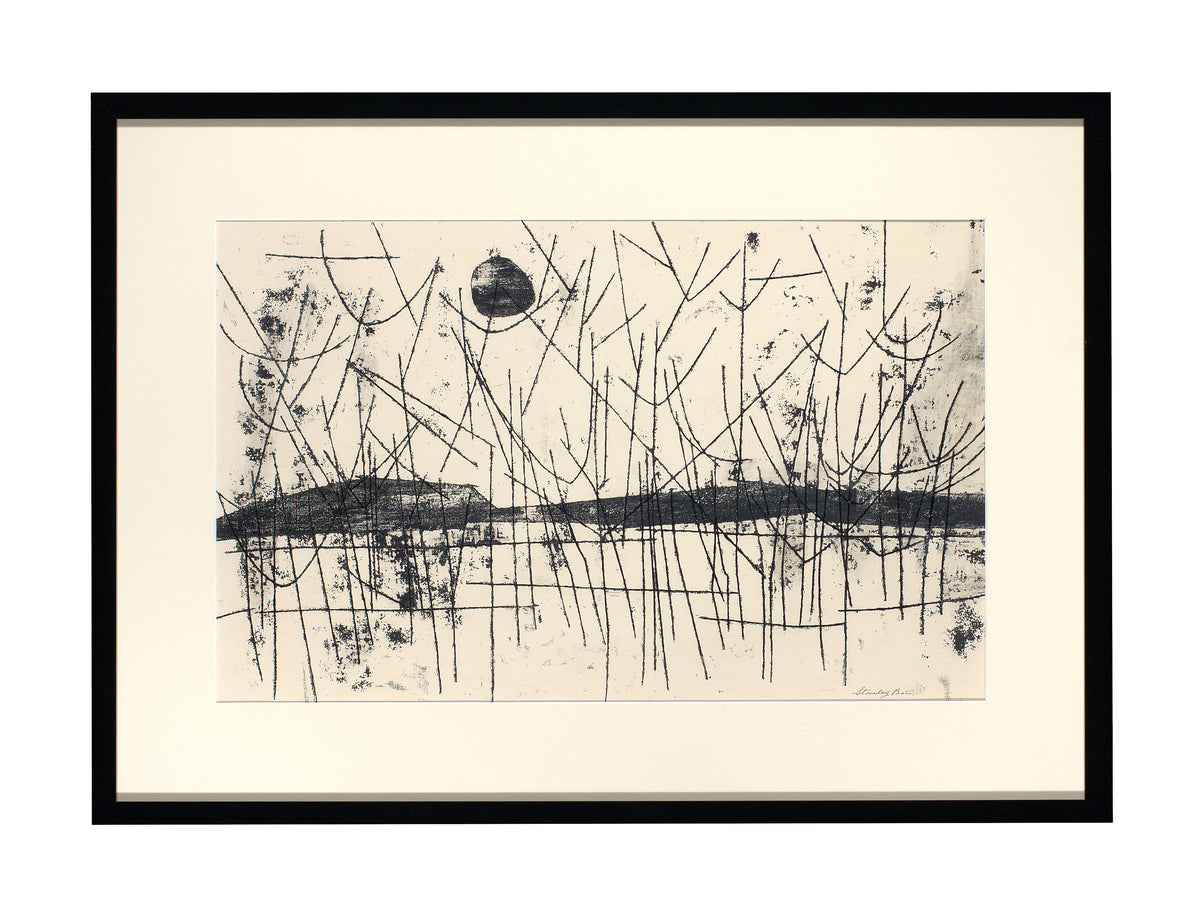Winter Moon - Original Modern Painting *