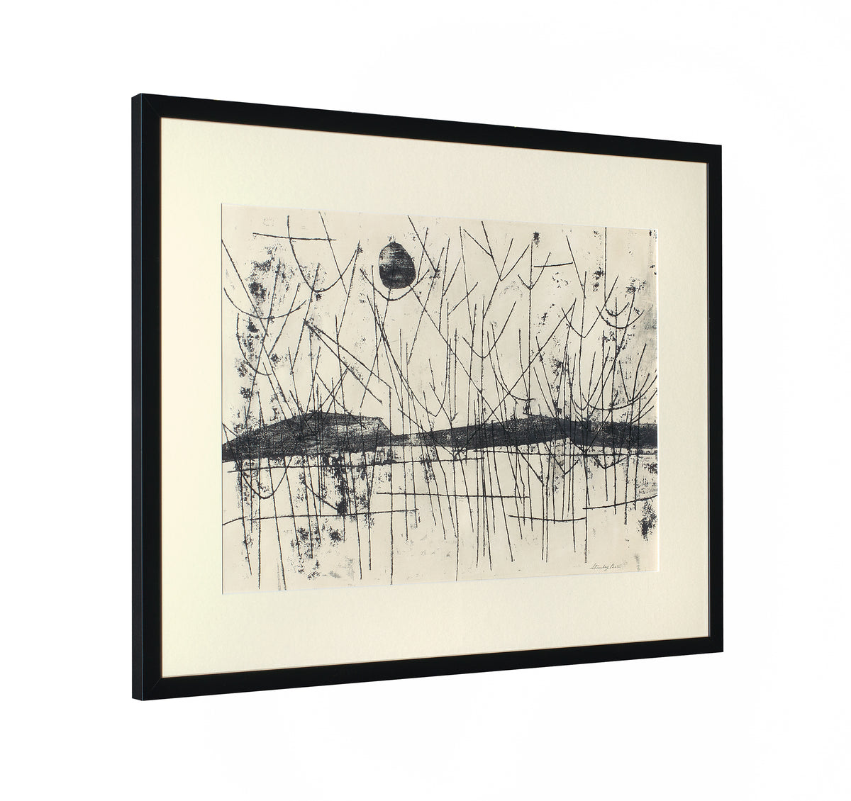 Winter Moon - Original Modern Painting *