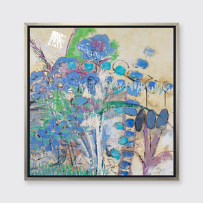 Garden Blues - Open Edition Canvas Print
