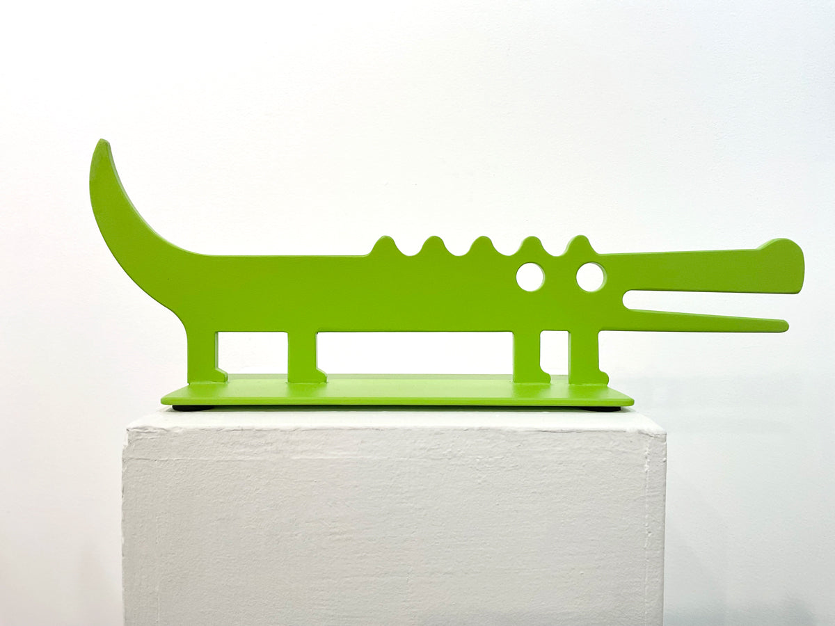 Gator - Original Steel Sculpture