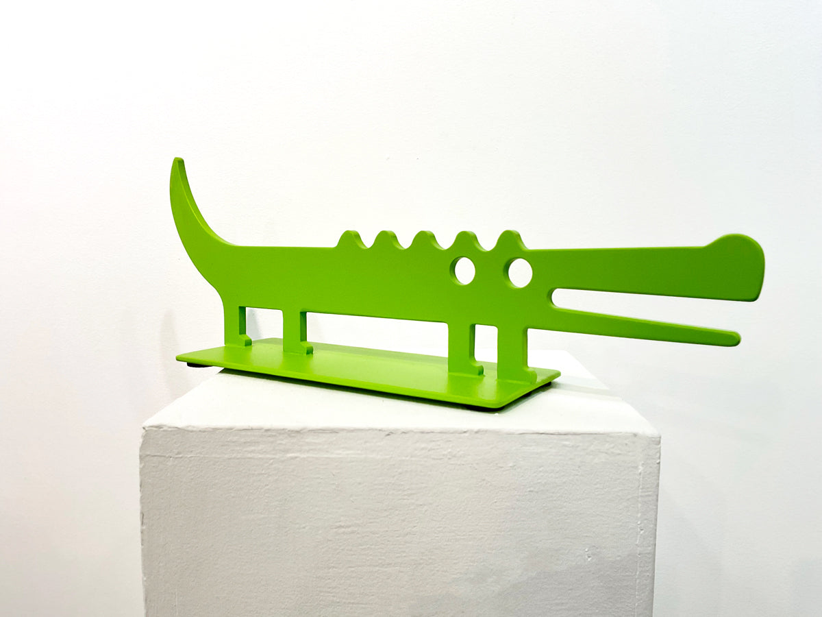 Gator - Original Steel Sculpture