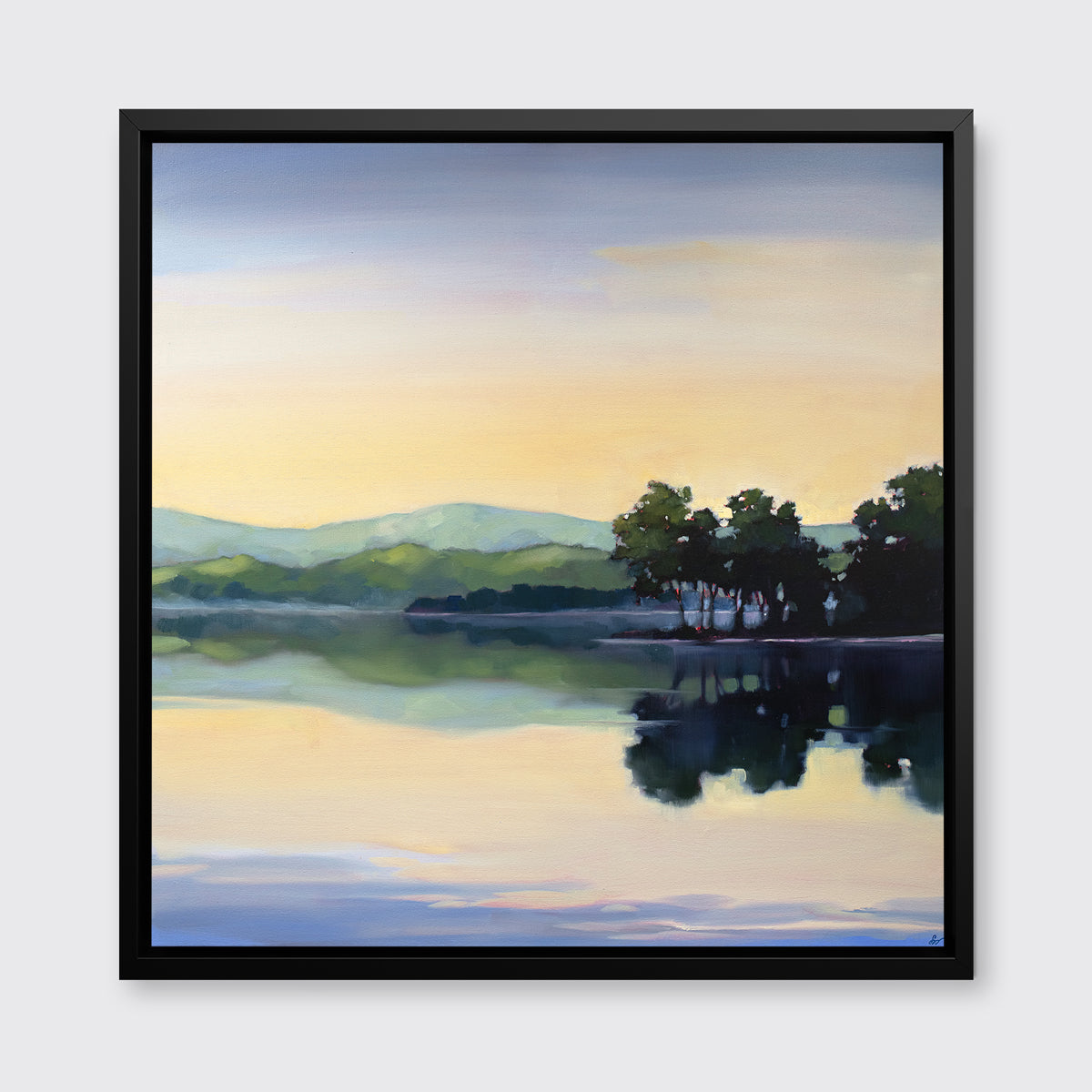 Gold Lake - Open Edition Canvas Print