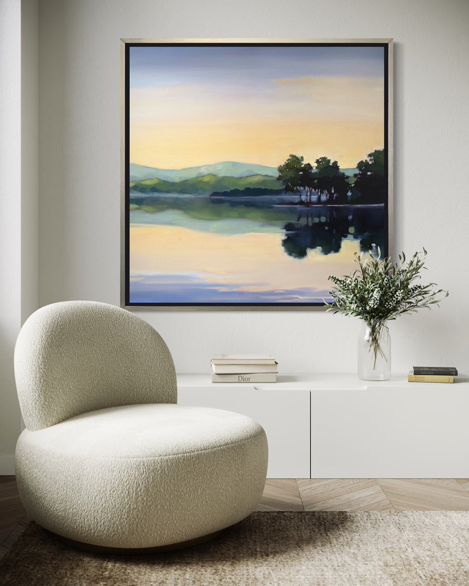 Gold Lake - Open Edition Canvas Print