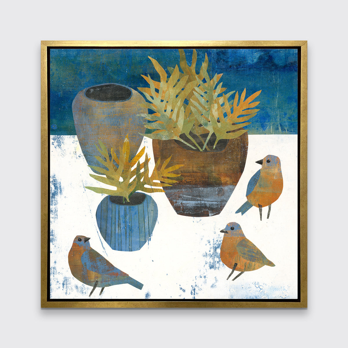 Golden Fern - Open Edition Canvas Print