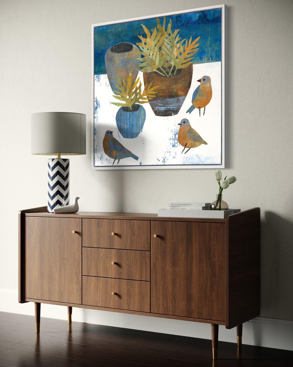 Golden Fern - Open Edition Canvas Print