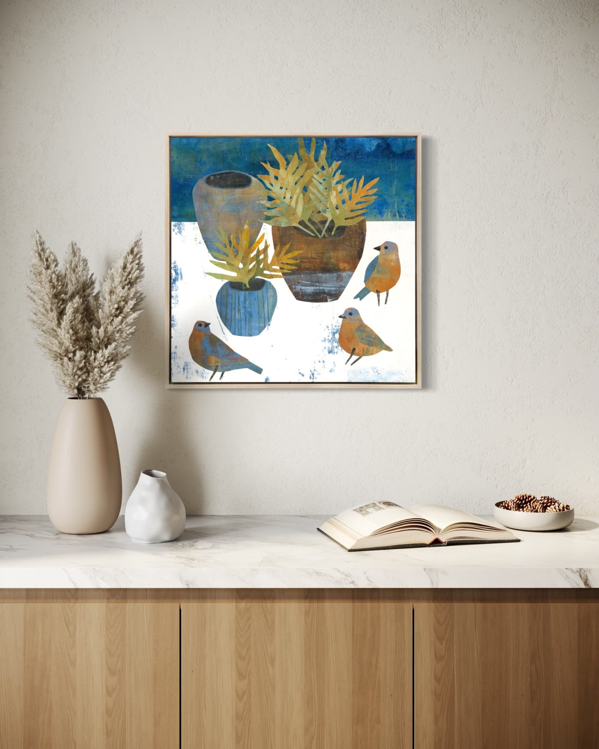 Golden Fern - Open Edition Canvas Print