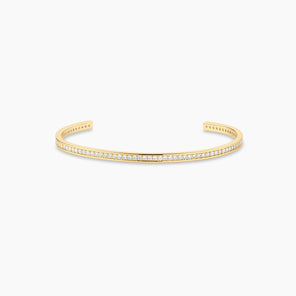 Goldie Pavé Cuff Bracelet