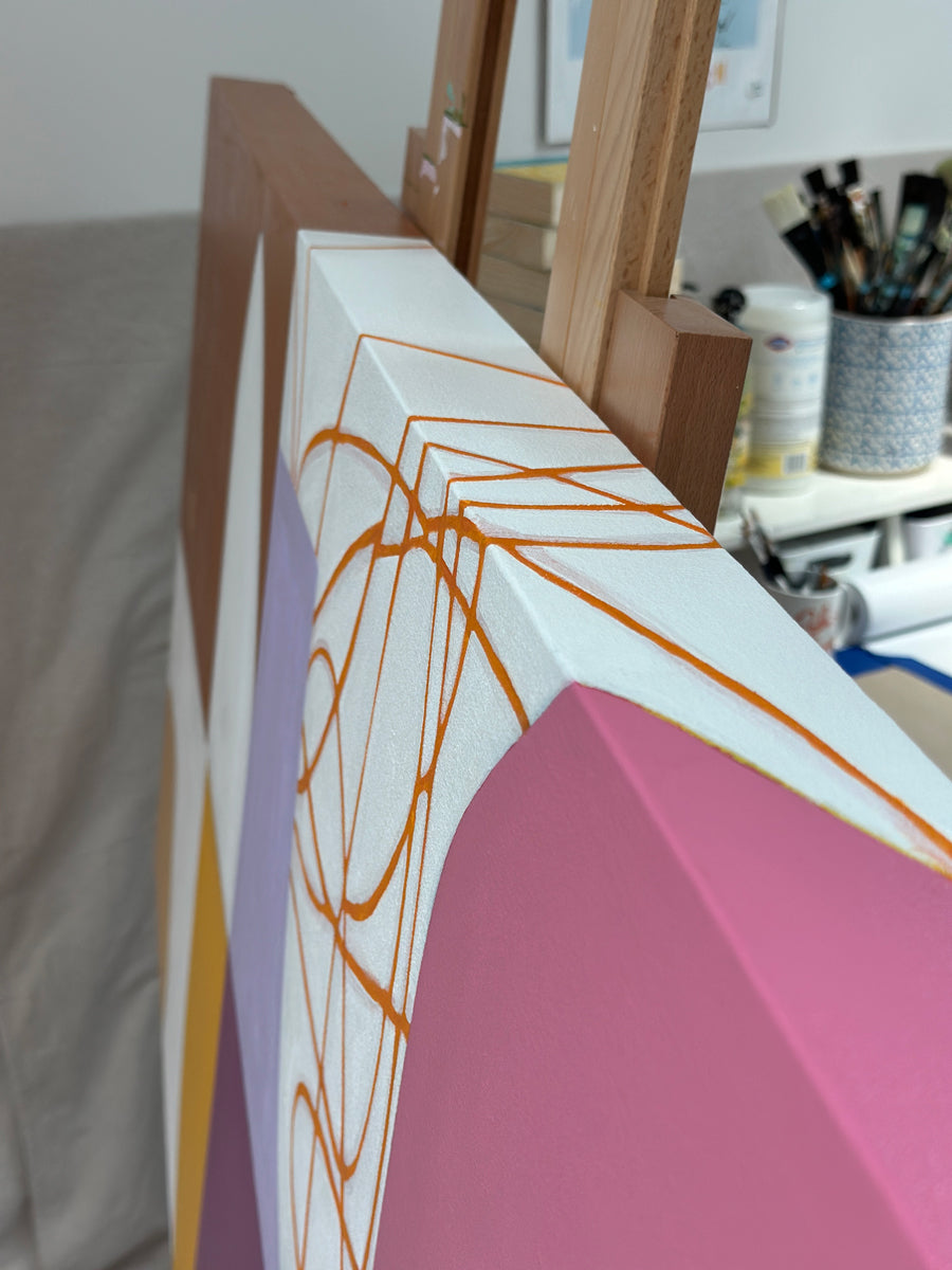 Grapefruit & Honey - Original Painting *