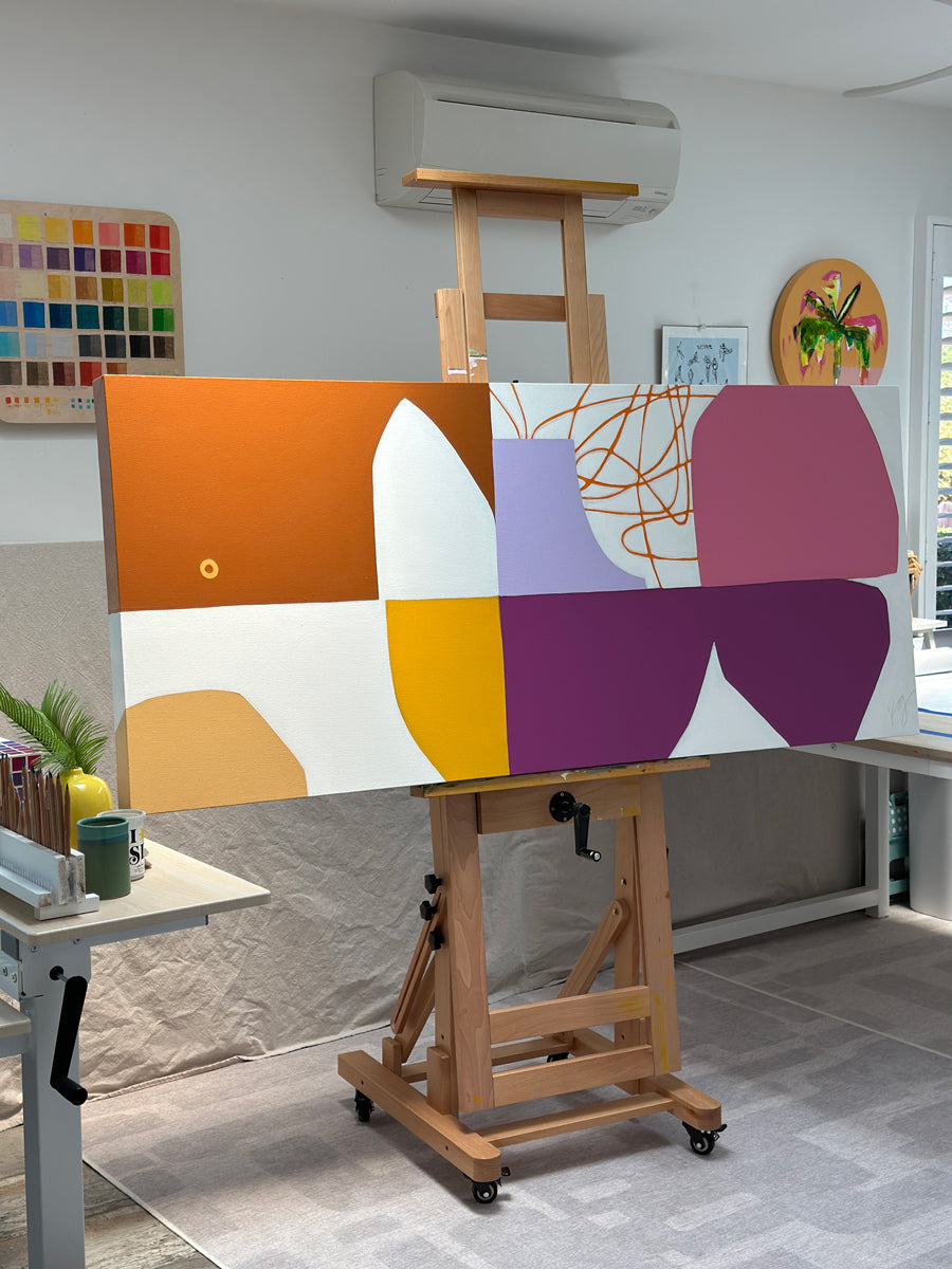 Grapefruit & Honey - Original Painting *