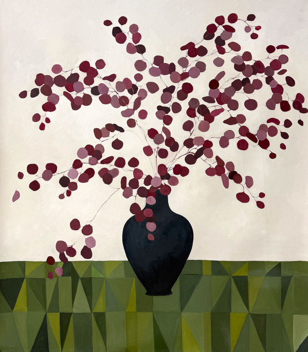 Green Quilt - Original Painting