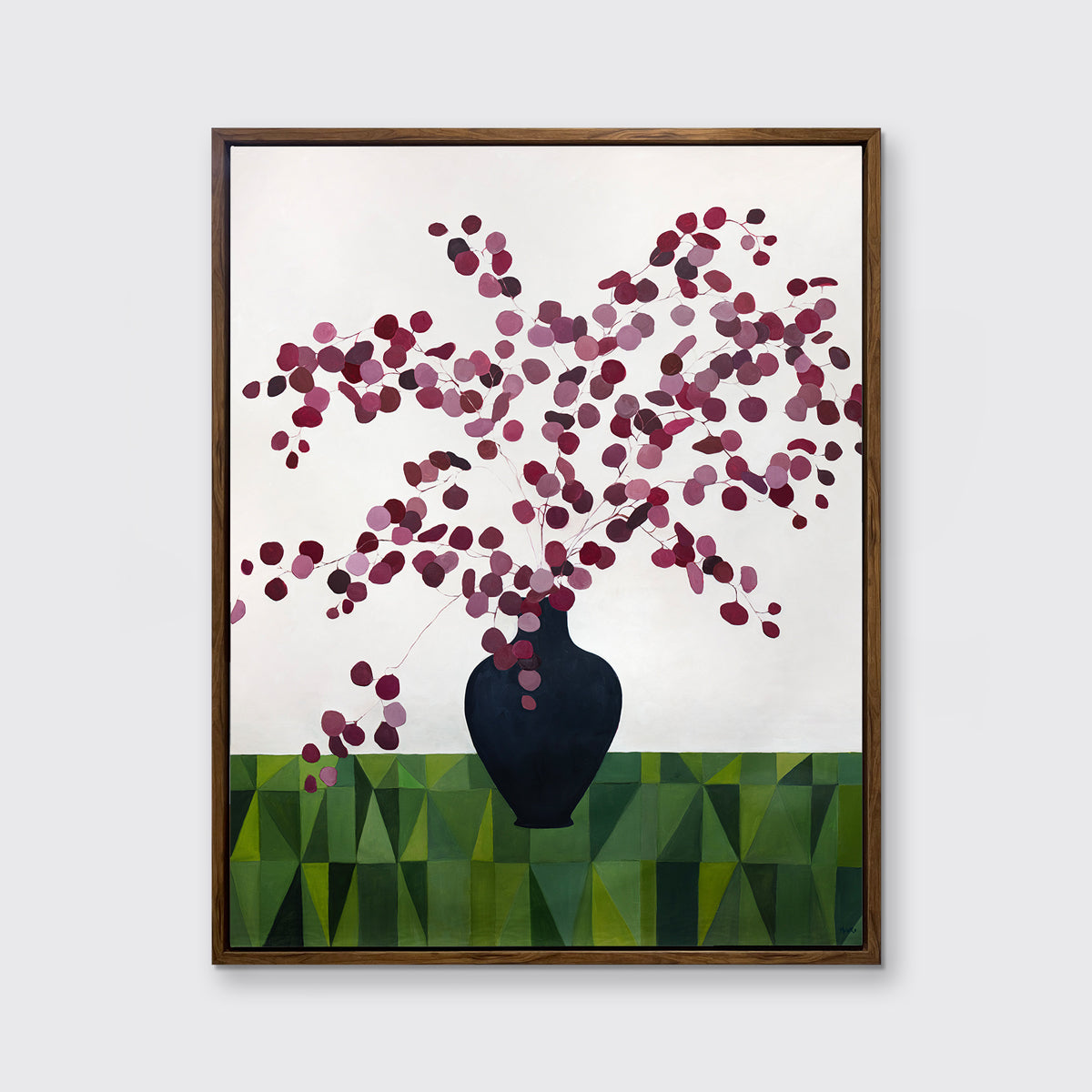 Green Quilt - Open Edition Canvas Print
