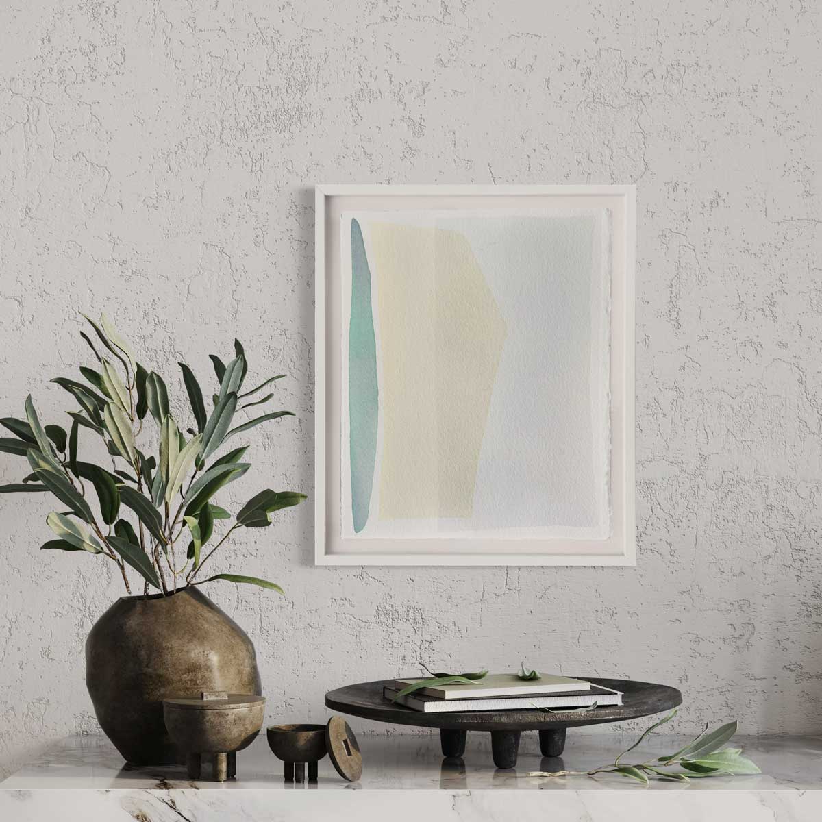 Green Scene - Original Watercolor Painting *