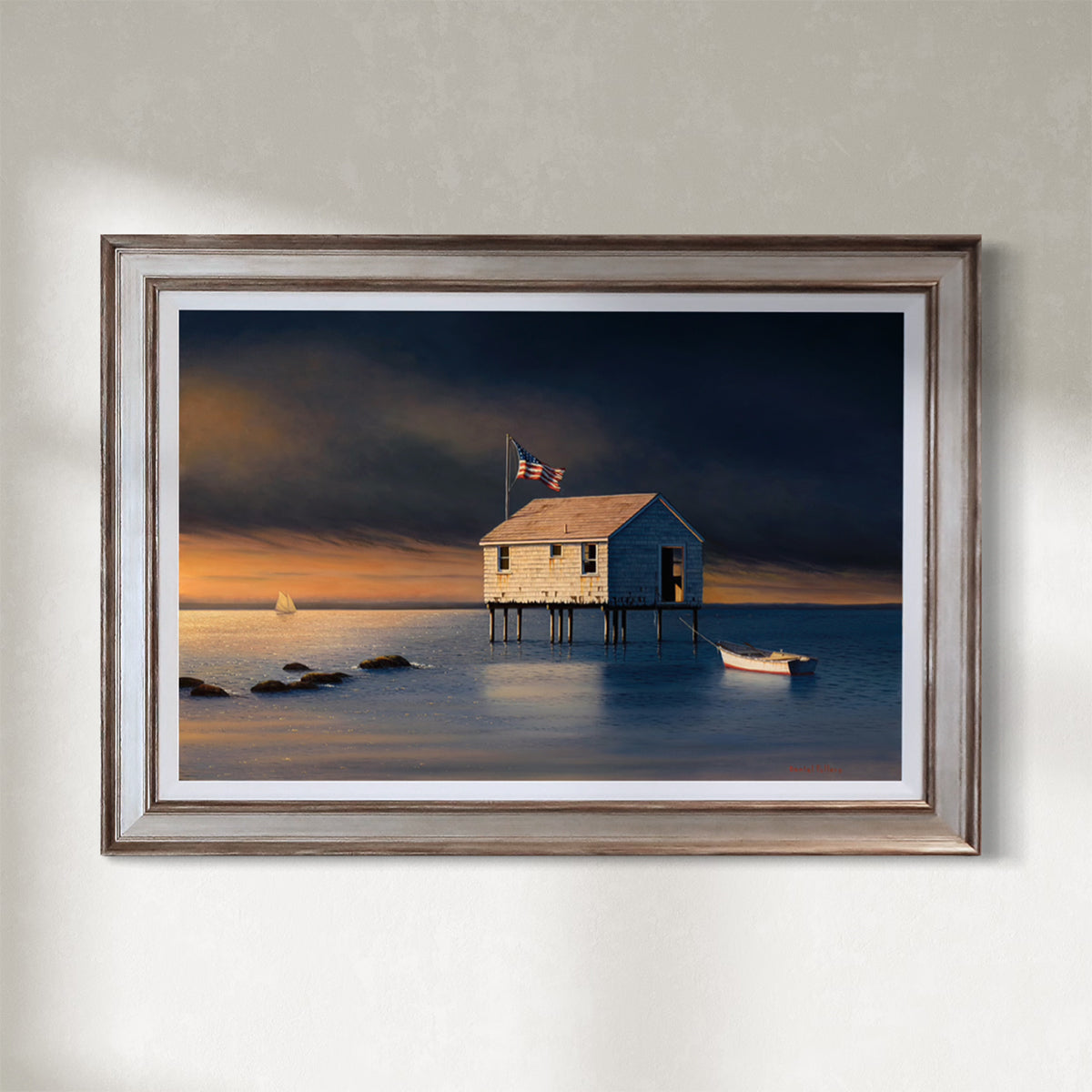 House On Stilts - Original Painting