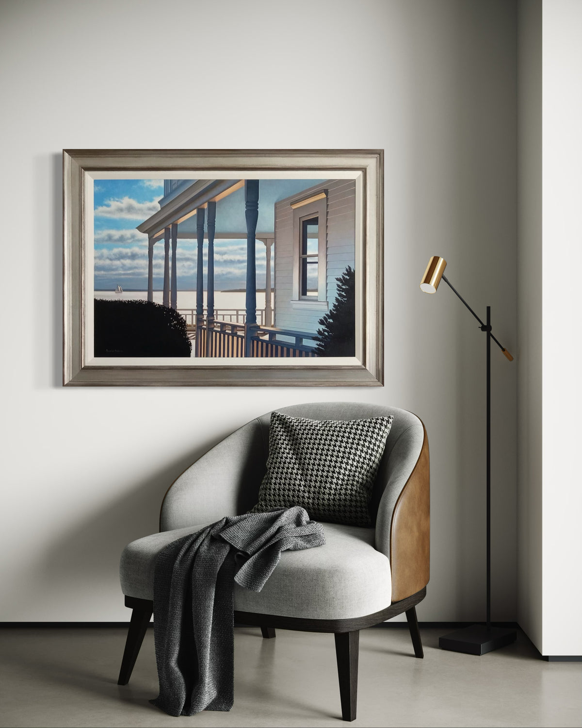 Harbor House - Original Painting