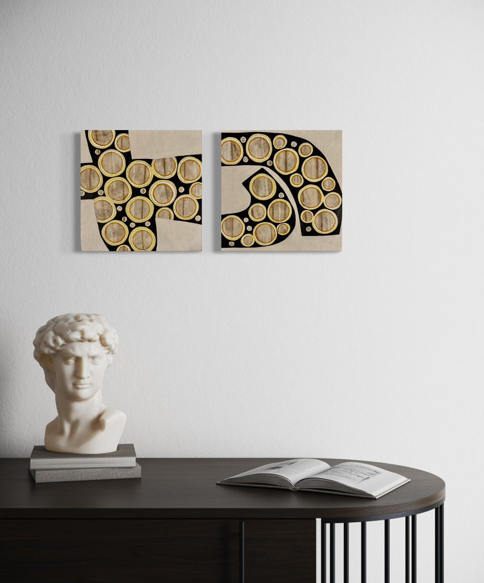 Hieroglyphics 1 & 2 - Original Painting *