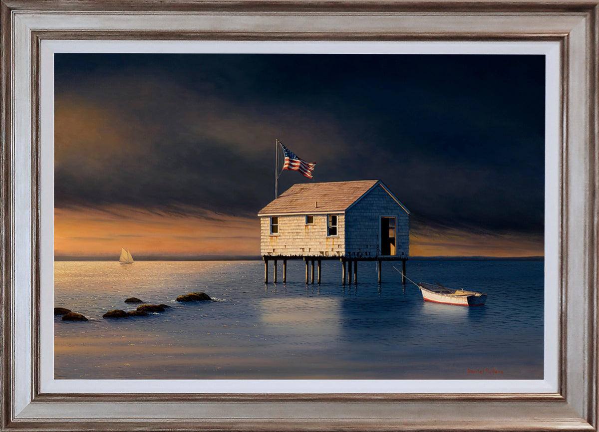 House On Stilts - Original Painting