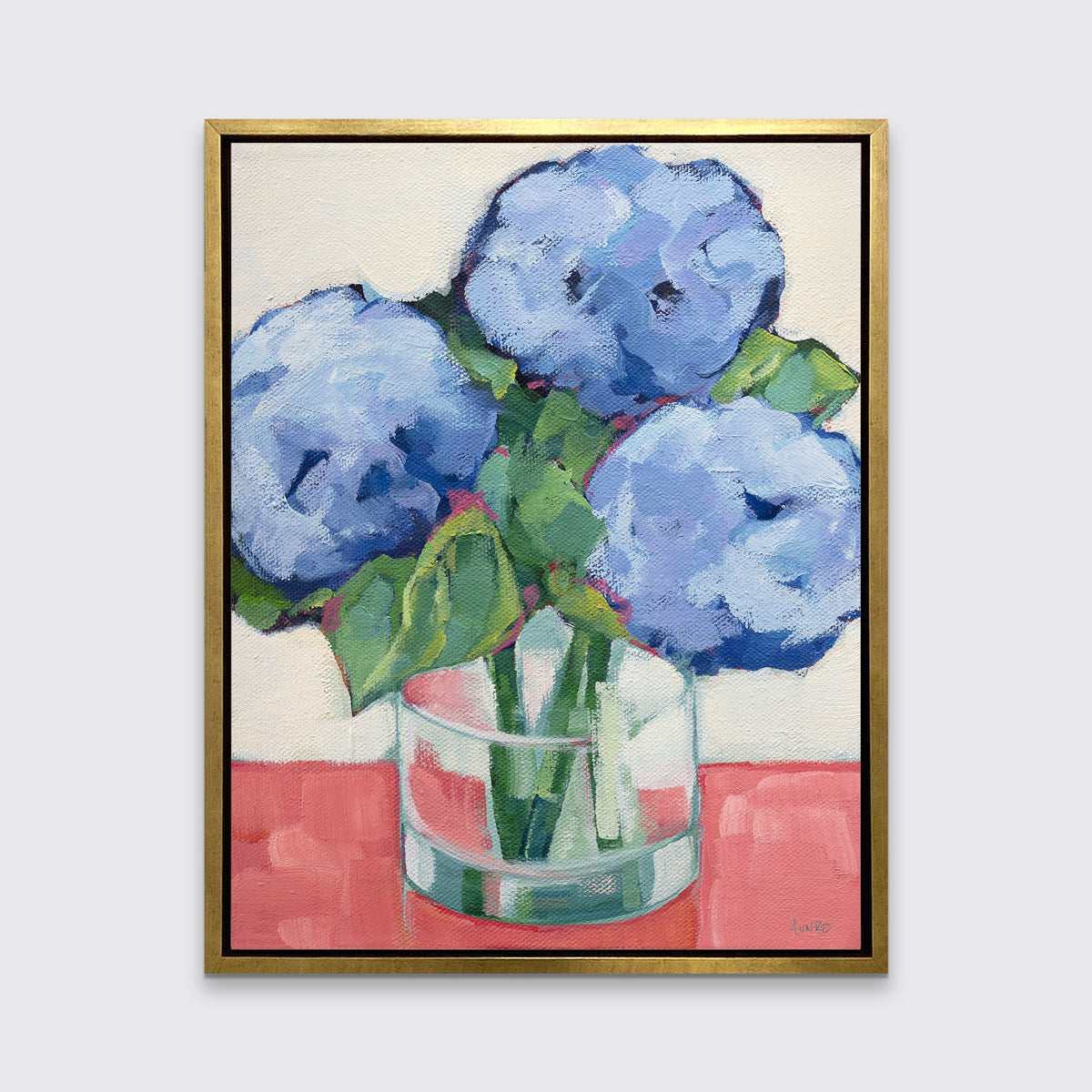 Hydrangea Study 2 - Open Edition Canvas Print
