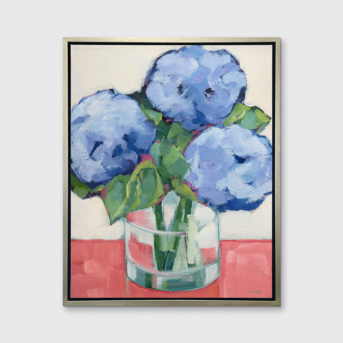 Hydrangea Study 2 - Open Edition Canvas Print