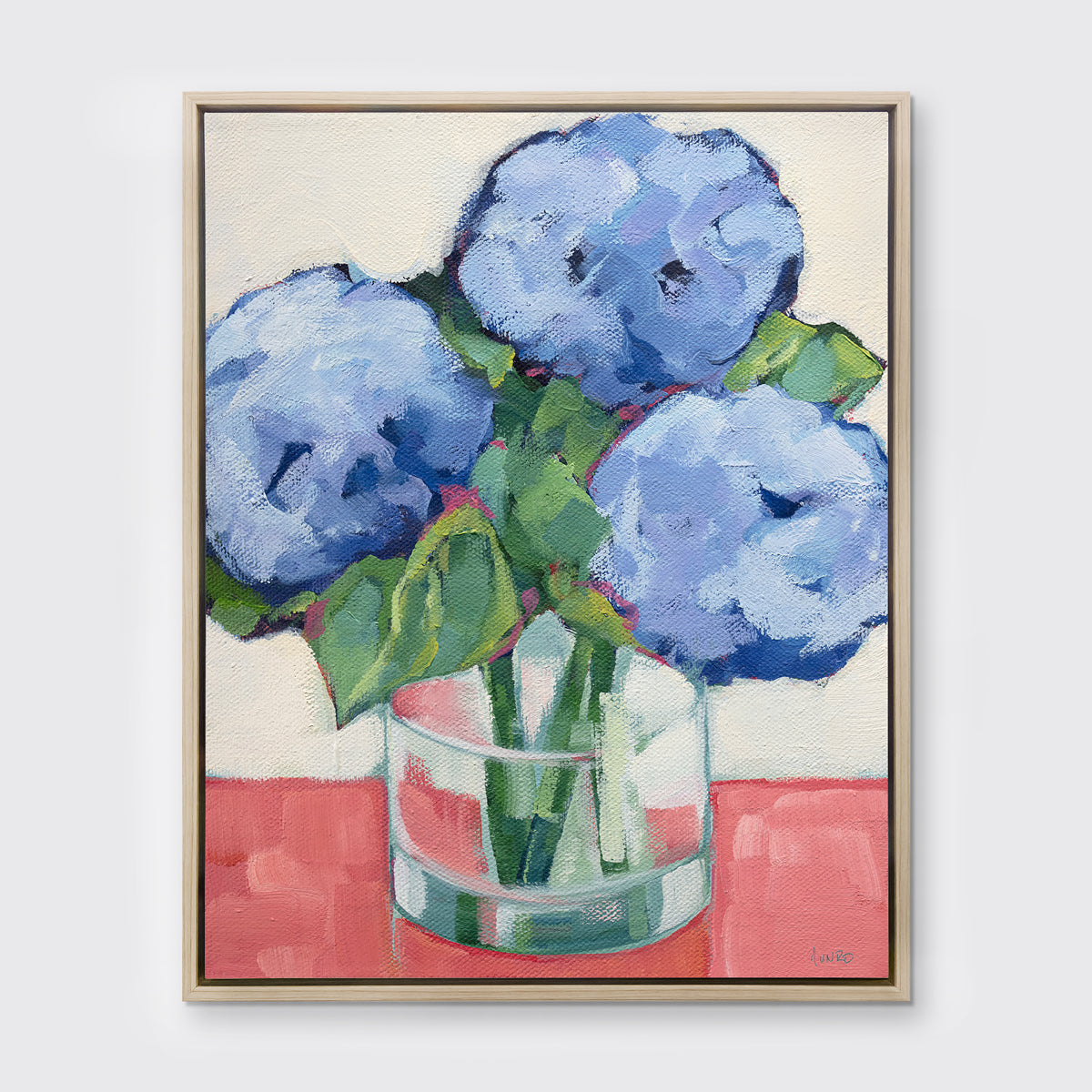 Hydrangea Study 2 - Open Edition Canvas Print