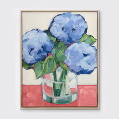 Hydrangea Study 2 - Open Edition Canvas Print