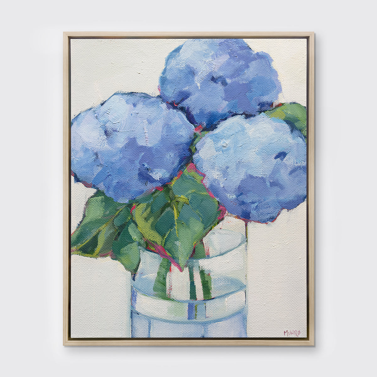 Hydrangea Study 3 - Open Edition Canvas Print