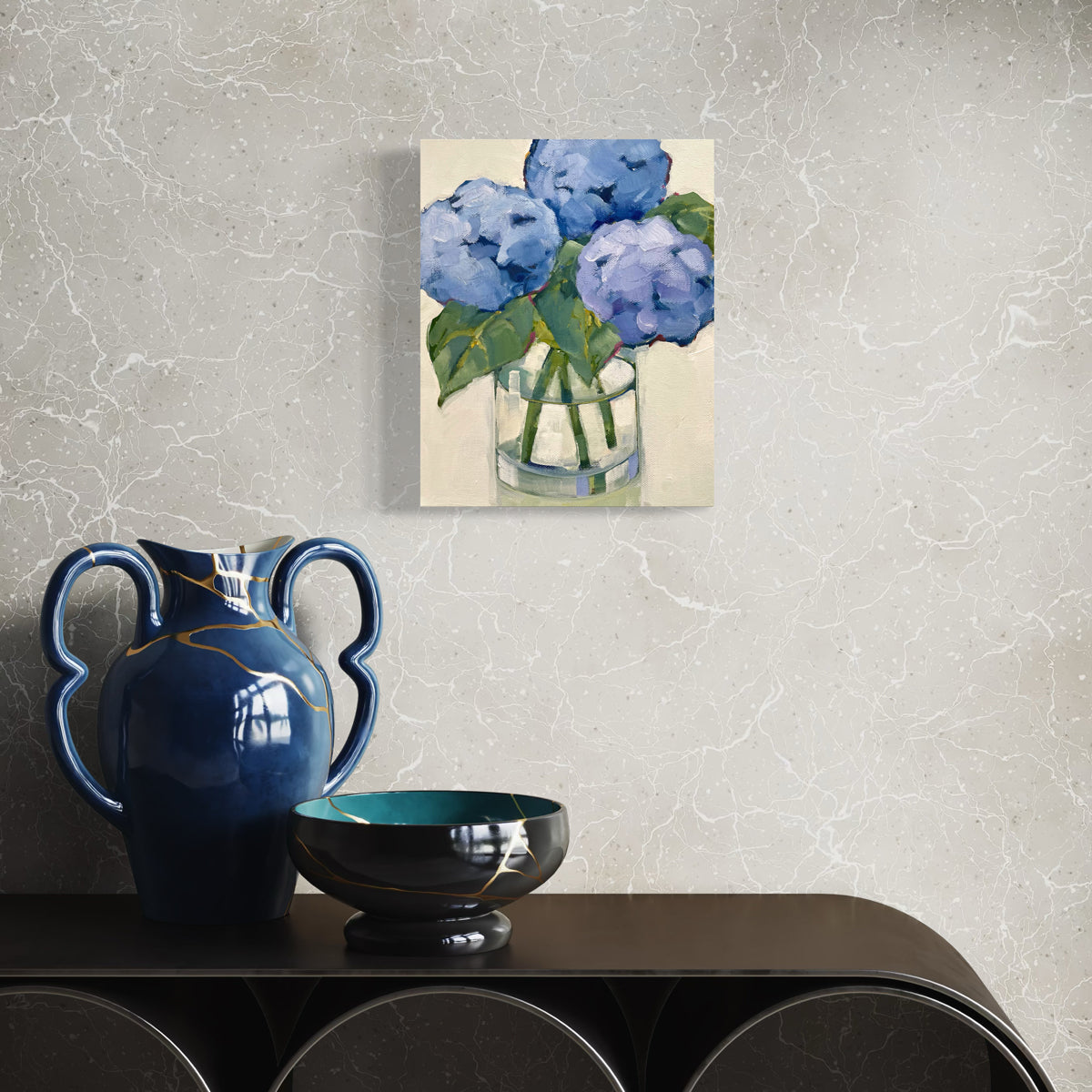 Hydrangea Study 1 - Original Painting