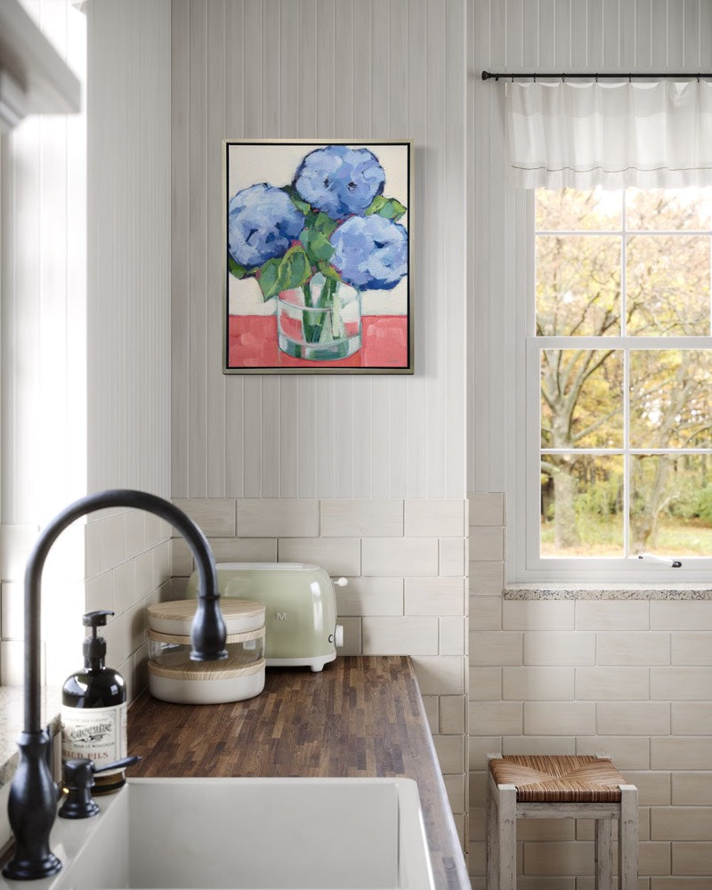 Hydrangea Study 2 - Open Edition Canvas Print