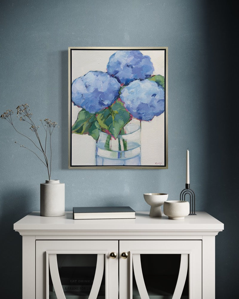 Hydrangea Study 3 - Open Edition Canvas Print