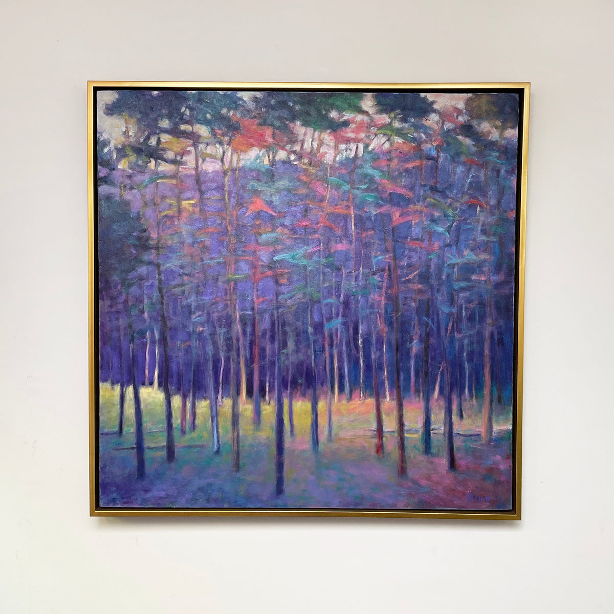 Purple Woods - Original Painting