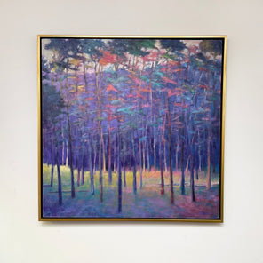 Purple Woods - Original Painting
