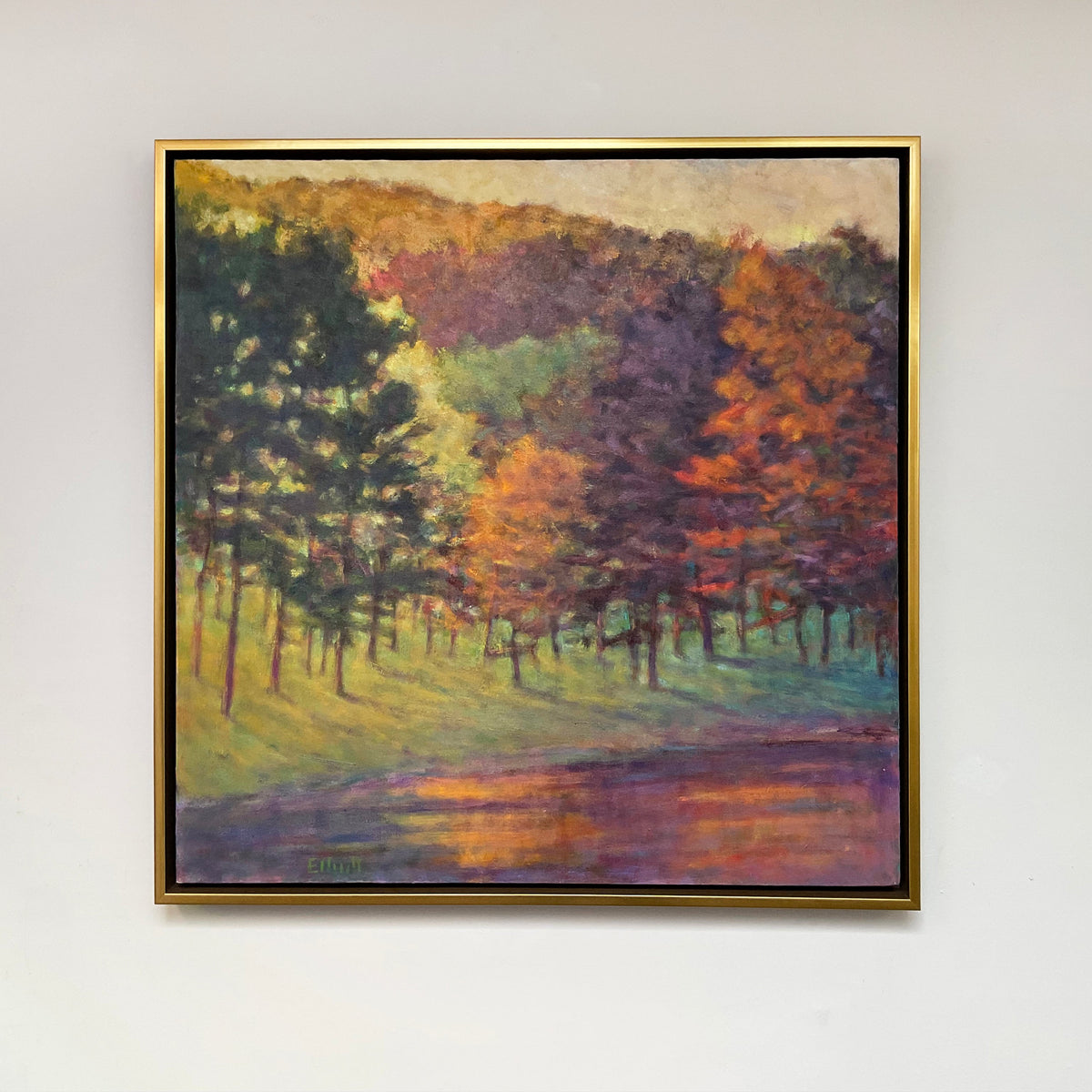 Color at the Lake - Original Painting