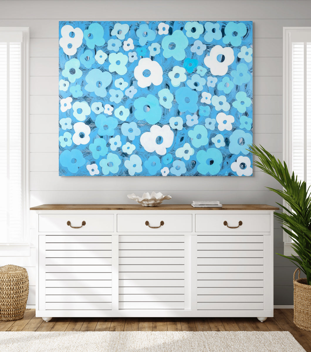 If I Were A Flower - Original Painting *