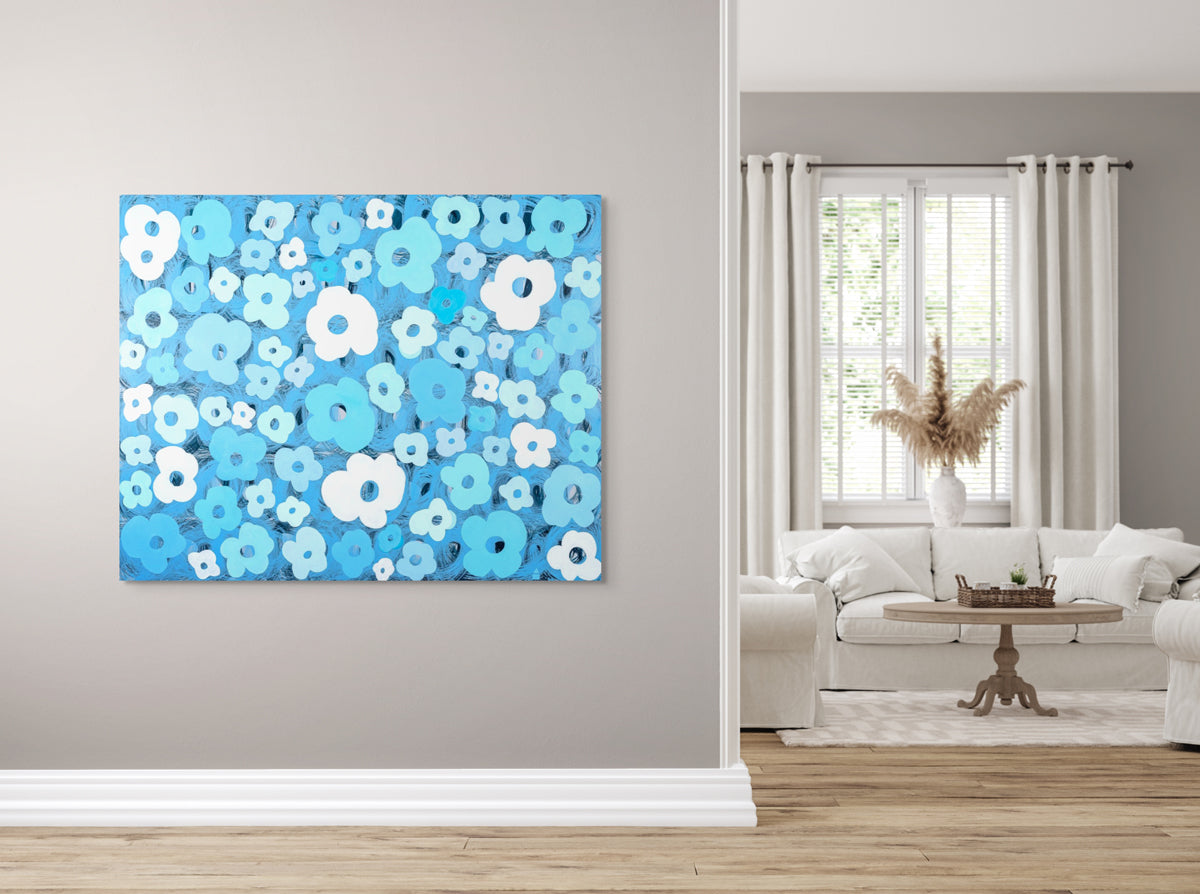 If I Were A Flower - Original Painting *