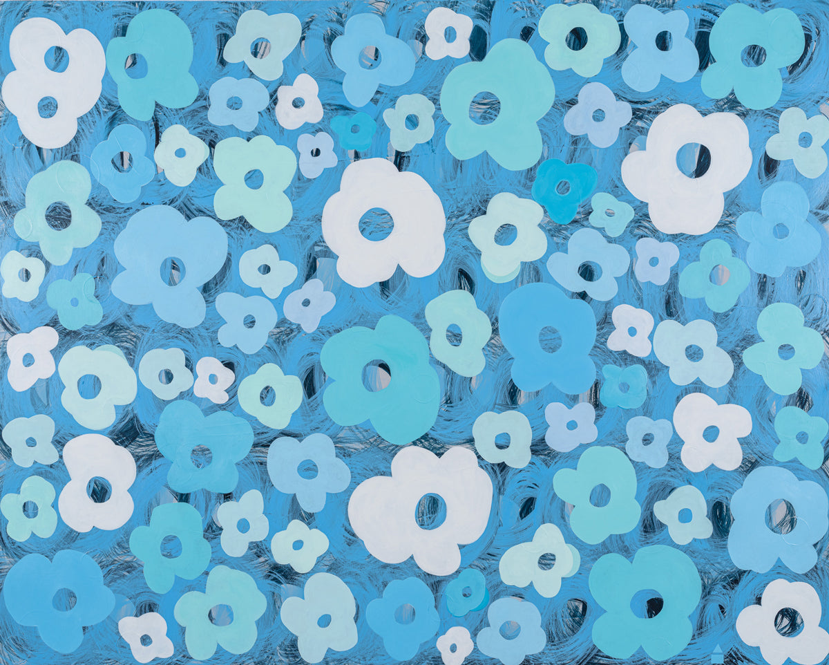 If I Were A Flower - Original Painting *