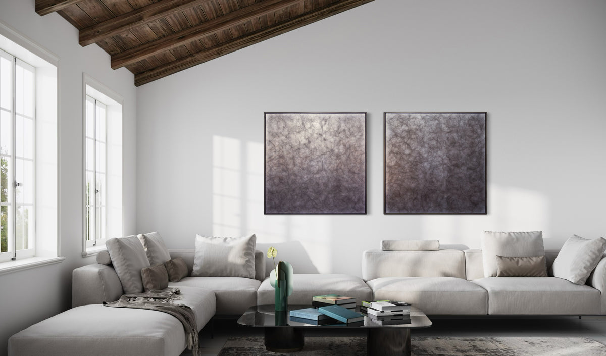 In Memorium - Original Diptych *